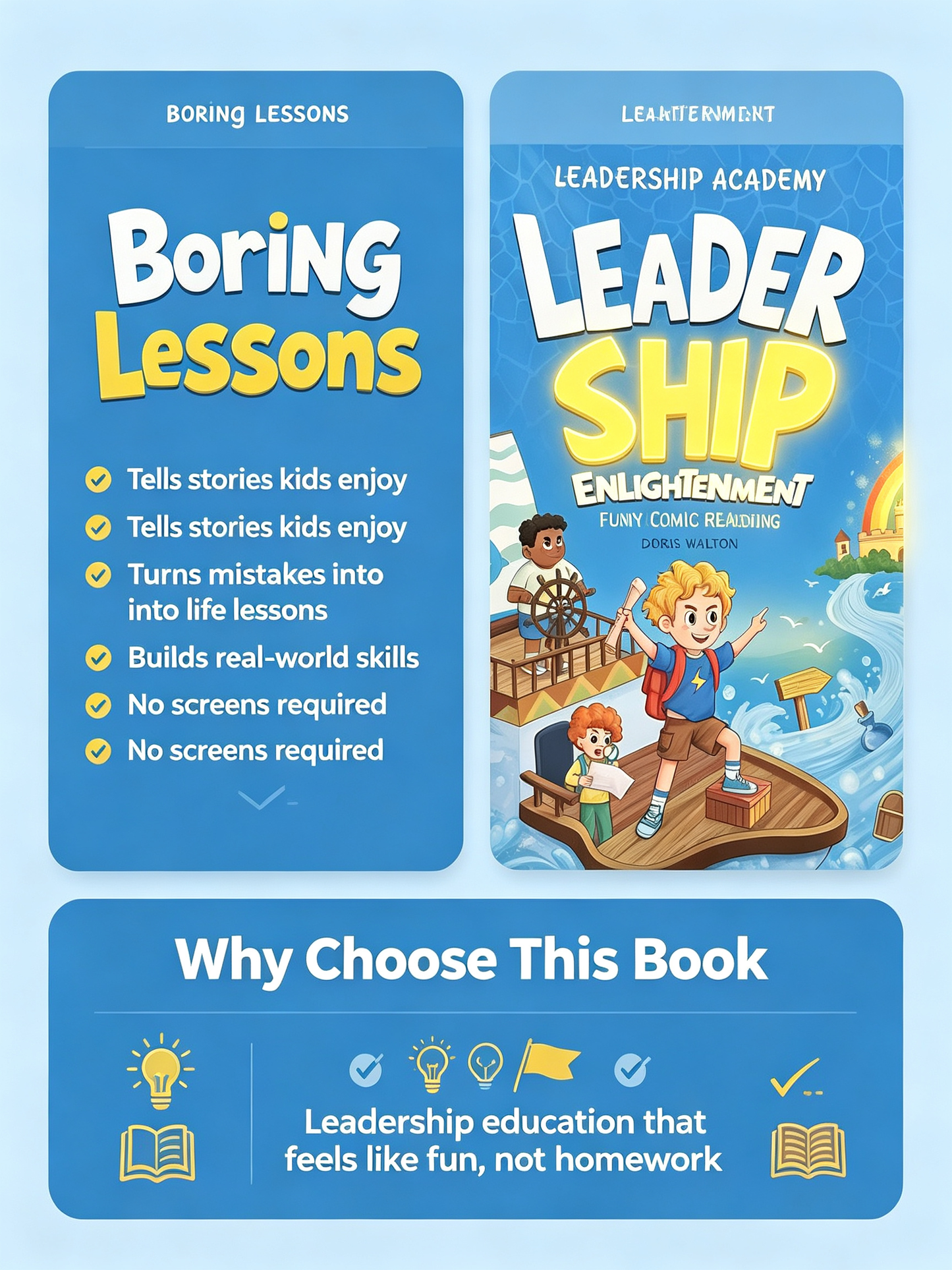 LeadershipEnlightenmentfor Kids - A Guide to Benefit a Lifetime